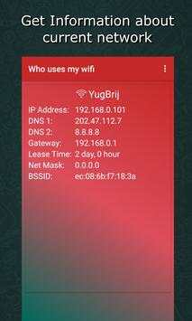 Who uses my wifi -  My Wifi Scanner , My Router screenshot 2