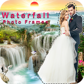 Waterfall Photo Frames : Cut Paste Photo Editor icon