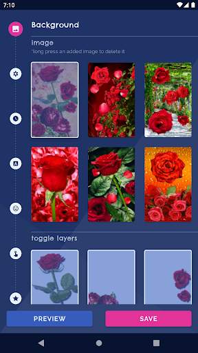 3D Red Rose Live Wallpaper 1 تصوير الشاشة