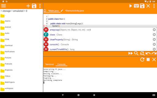 JStudio - ide for java screenshot 10