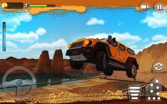 Offroad Muscle Truck Driving Simulator 2017 screenshot 5