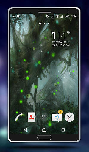 Firefly Live Wallpaper screenshot 6
