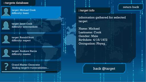 I Hacker - Password Break Puzzle Game screenshot 4