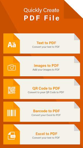 PDF maker and Excel to pdf 2020 скриншот 1