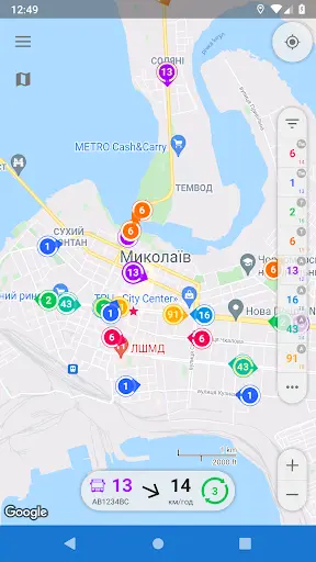 CityBus Миколаїв screenshot 1