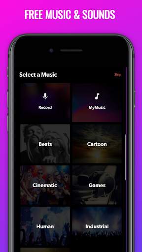 Animo - Intro Maker for YouTube Music Video Editor screenshot 4