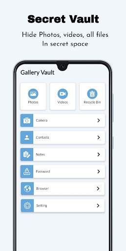 Gallery Vault - Gallery Lock screenshot 2
