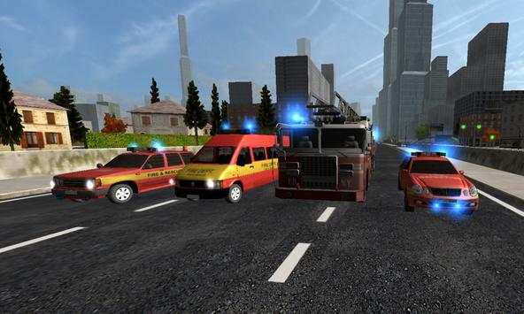 Duty Driver Firetruck LITE screenshot 9