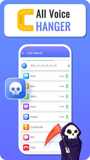 Call Voice Changer call recorder for android free screenshot 3