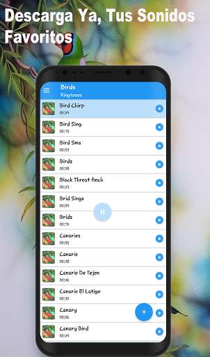 Tonos De Pajaros Para Celular Gratis screenshot 1