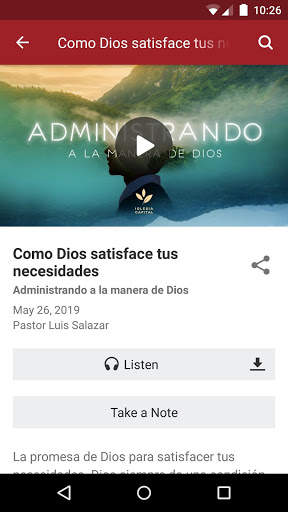 Iglesia Capital App screenshot 2