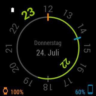 Chrono Watch Face for Wear screenshot 7