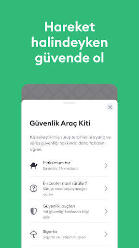 Bolt: Scooter kiralama screenshot 3