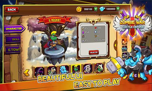 Castle Defend - Zombie Wars screenshot 1