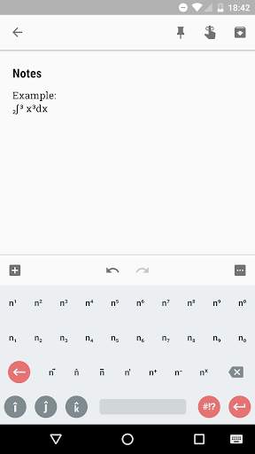 Engineering Keyboard screenshot 2