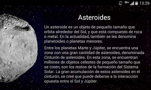 Sistema Solar para Android screenshot 3