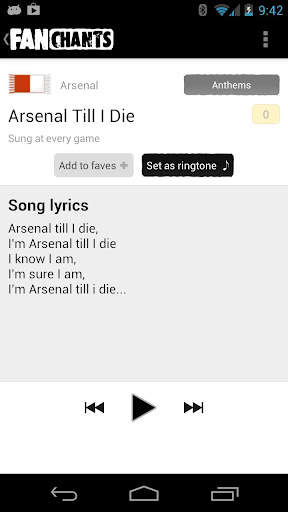 FanChants Free Football Songs screenshot 5