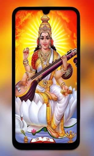 Saraswati Mata Wallpapers HD screenshot 5