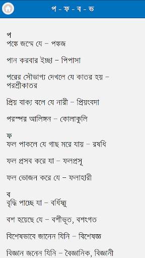 বাক্য সংকোচন – এক কথায় প্রকাশ screenshot 4
