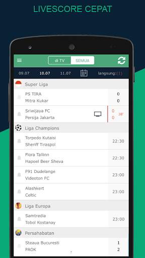 Sepak bola di TV screenshot 4