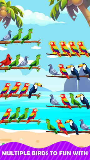 Bird Sort Puzzle - Bird Games screenshot 1