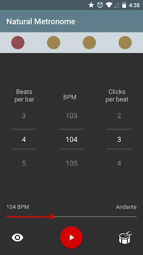 Natural Metronome screenshot 1