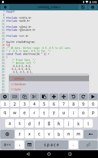 Mobile C [ C/C   Compiler ] screenshot 8