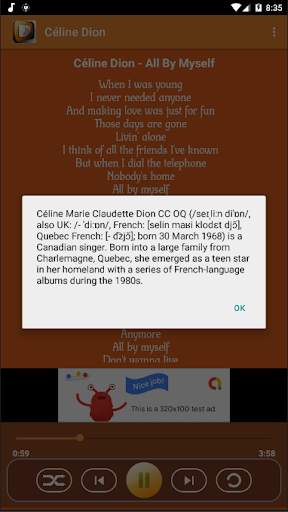 ⭐️ Best Of Song "Celine Dion" ⭐️ screenshot 4