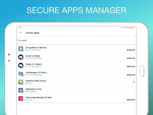 Mobile@Work screenshot 15