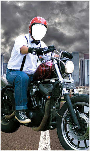 Men Bike Photo Maker скриншот 1