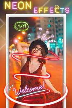 Neon Photo editor : Neon Light Effects screenshot 4