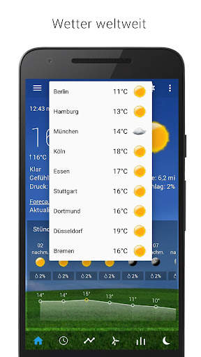 Sense V2 Flip Clock & Weather screenshot 6