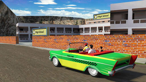Mountain Taxi Driving Adventure screenshot 2