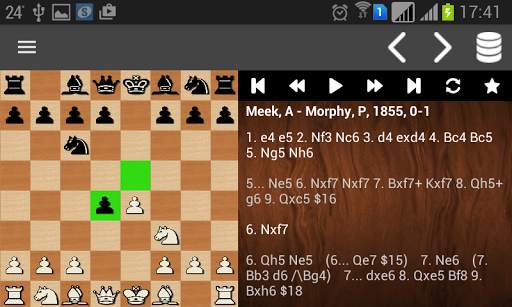 Chess PGN reader स्क्रीनशॉट 9