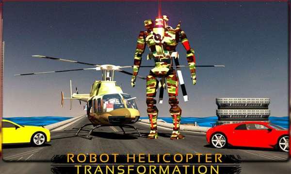 Helicopter Robo Transformation screenshot 6