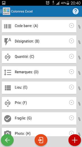 SCANPET NEW - Inventaire   Codes barre screenshot 6
