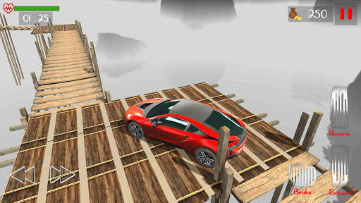 Sky Car Driving Stunt Impossible Track screenshot 6
