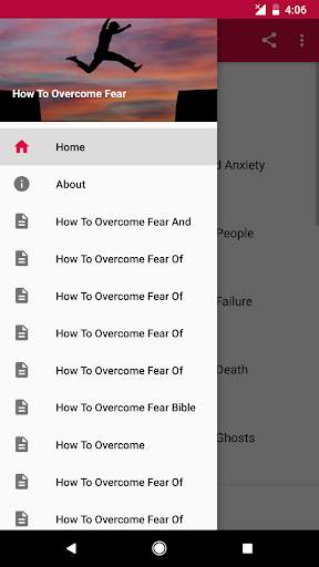 How To Overcome Fear 1 تصوير الشاشة