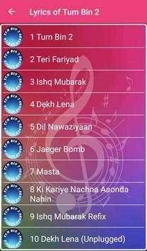 Tum Bin 2 Songs Lyrics screenshot 2