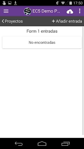 Epicollect5: Recogida de datos screenshot 2