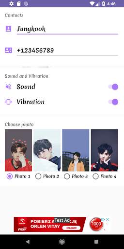 Call with BTS Jungkook – Fake Video Call Prank screenshot 4