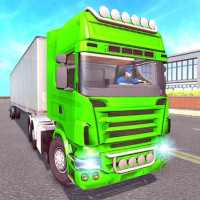 City Truck Driving Simulator Free logo