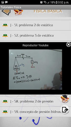 Física - Tutoriales - Clases screenshot 5