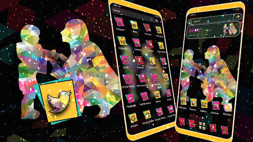 Pixart Mother Love Launcher Theme screenshot 1