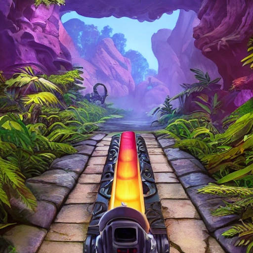 Temple Running Game Jungle Run screenshot 3