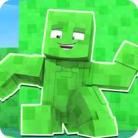 Slime skins for minecraft logo
