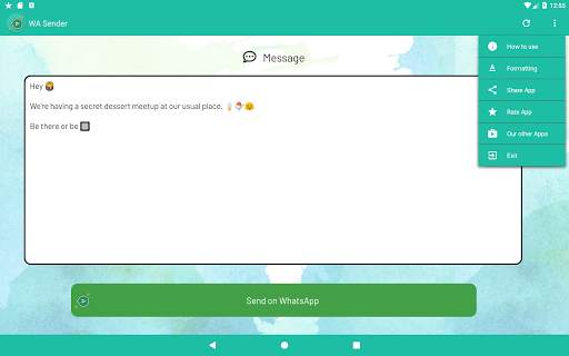 Send Message To Many Contacts (for WhatsApp) screenshot 14