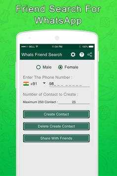 Friend Finder for WhatsApp Number : Girlfriend screenshot 1