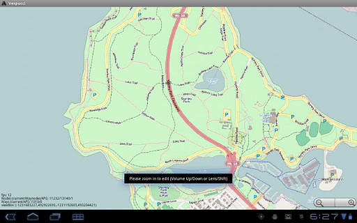 Vespucci - edytor OSM screenshot 13