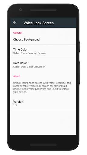 Voice Lock Screen 7 تصوير الشاشة